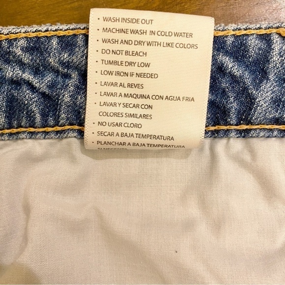 KanCan 5 Bobbie Ultra High Rise Straight Leg Jeans Ankle Distressed 100% Cotton - Picture 11 of 14